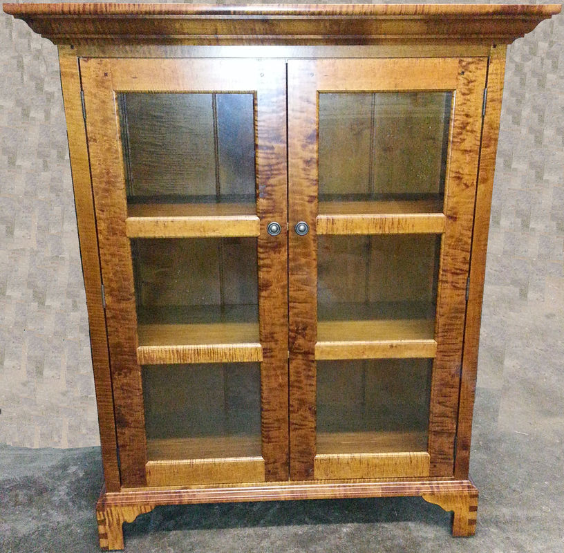  tiger maple custom bookshelf 